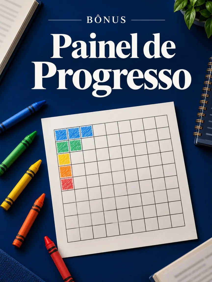 Capa do bônus Painel de Progresso